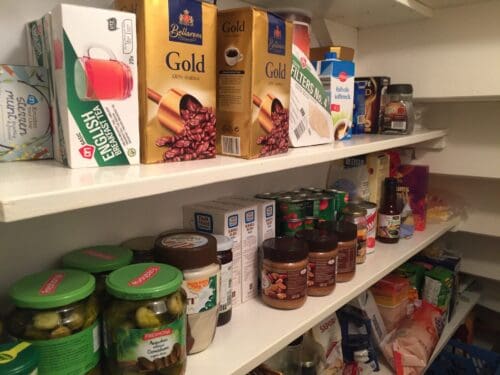 Boodschappen voorraad Boodschappen voorraad